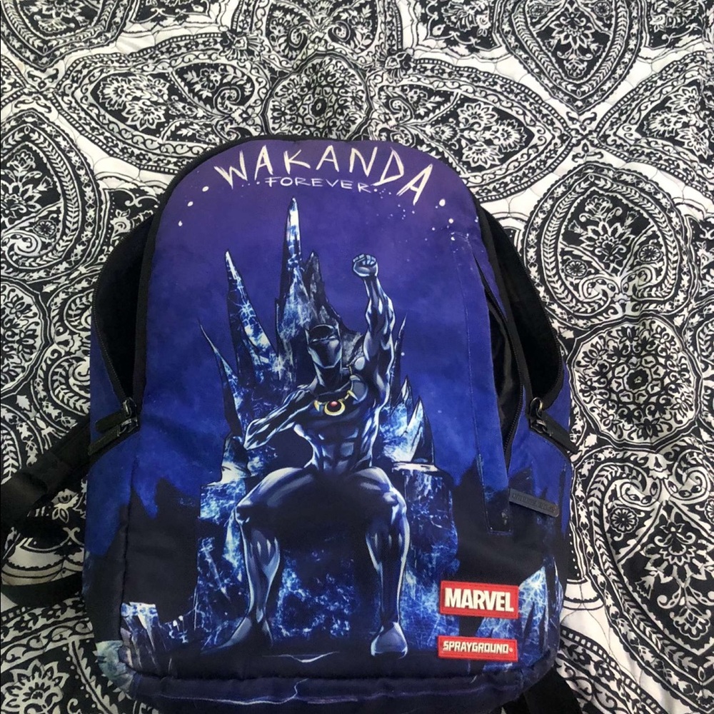 Limited edition Black Panther SprayGround backpack